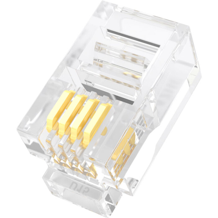 山澤(SAMZHE) SJ-3450 4P4C高品質電話水晶頭深度評測 穩定連接的專業之選